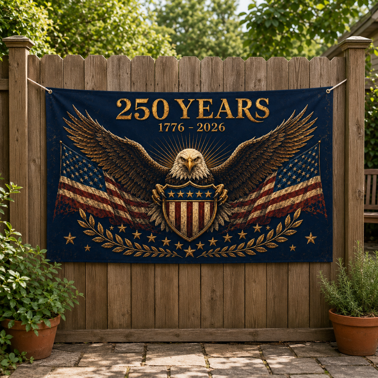 250 Years - 1776 - 2026 Flag